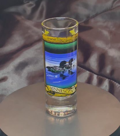 Minnesota Ducks Tall Shot Glass