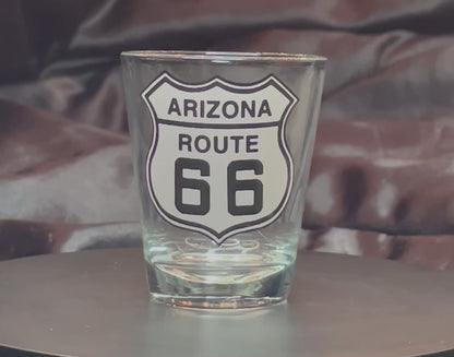 Arizona Route 66 Shot Glass