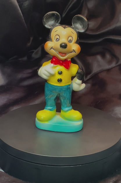 1960s Handpainted Ceramic Mickey Mouse Made In Japan