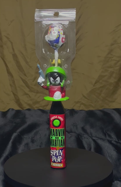 1999 Marvin The Martian Spin Pop Candy