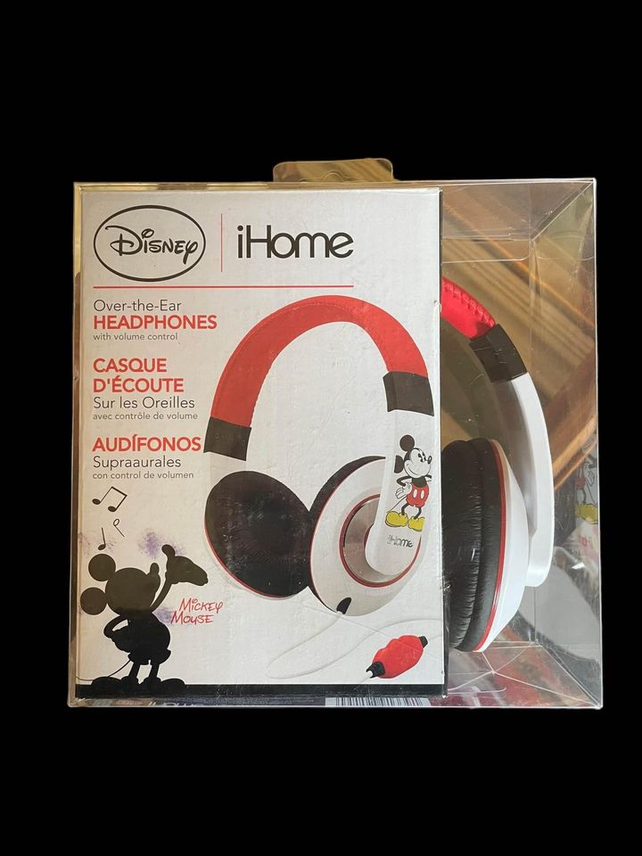 New Disney iHome Mickey Mouse Headphone